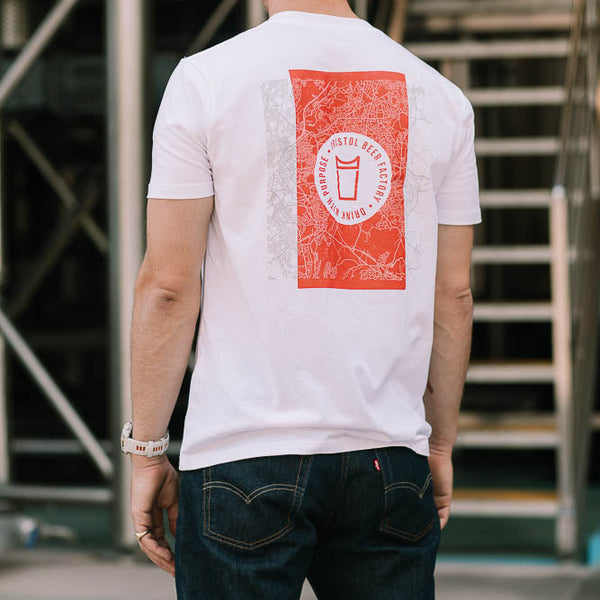 T-Shirt: Black Stamp 001