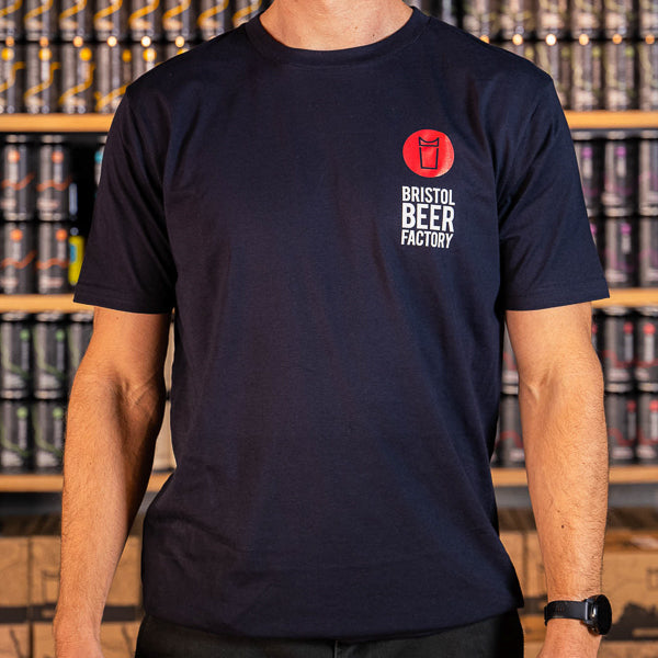 T-Shirt: Navy Hometown 002