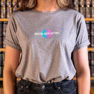 T-Shirt: Grey Bristol Skyline