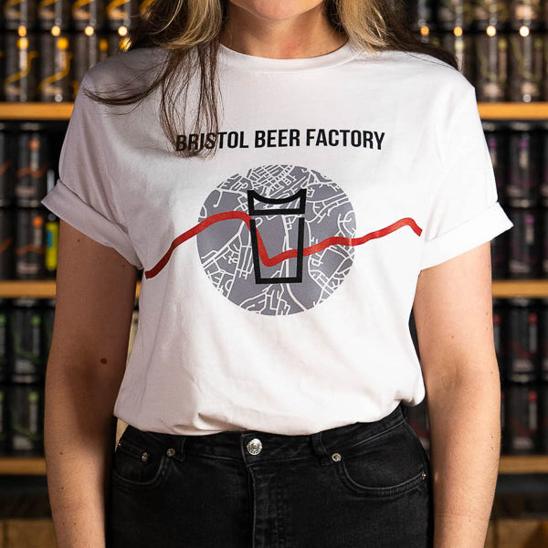 T-Shirt: White Hometown 001